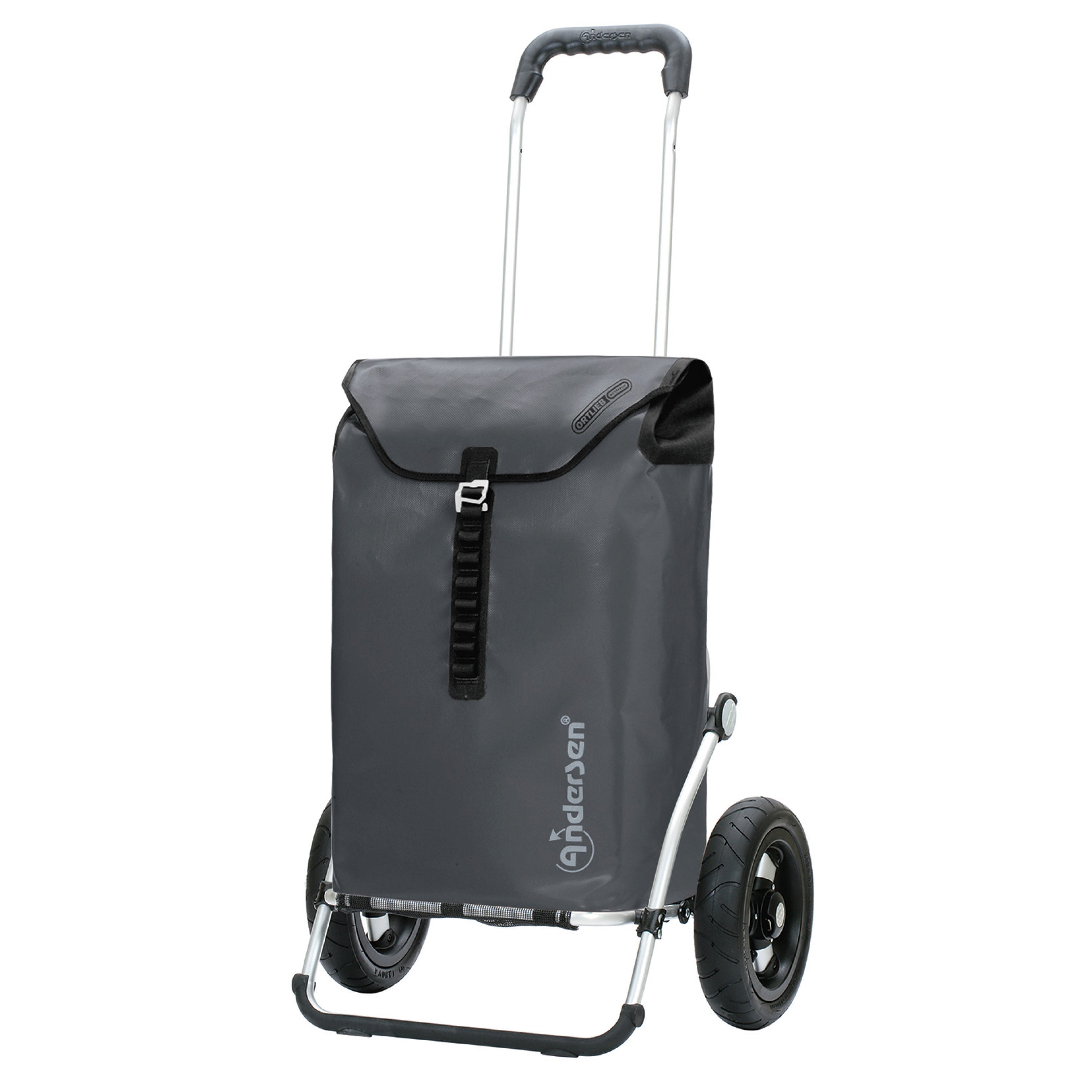 Andersen-Royal Shopper (Luft-Kugellagerrad 25 cm) Ortlieb - anthrazit-shopping-trolley.ch