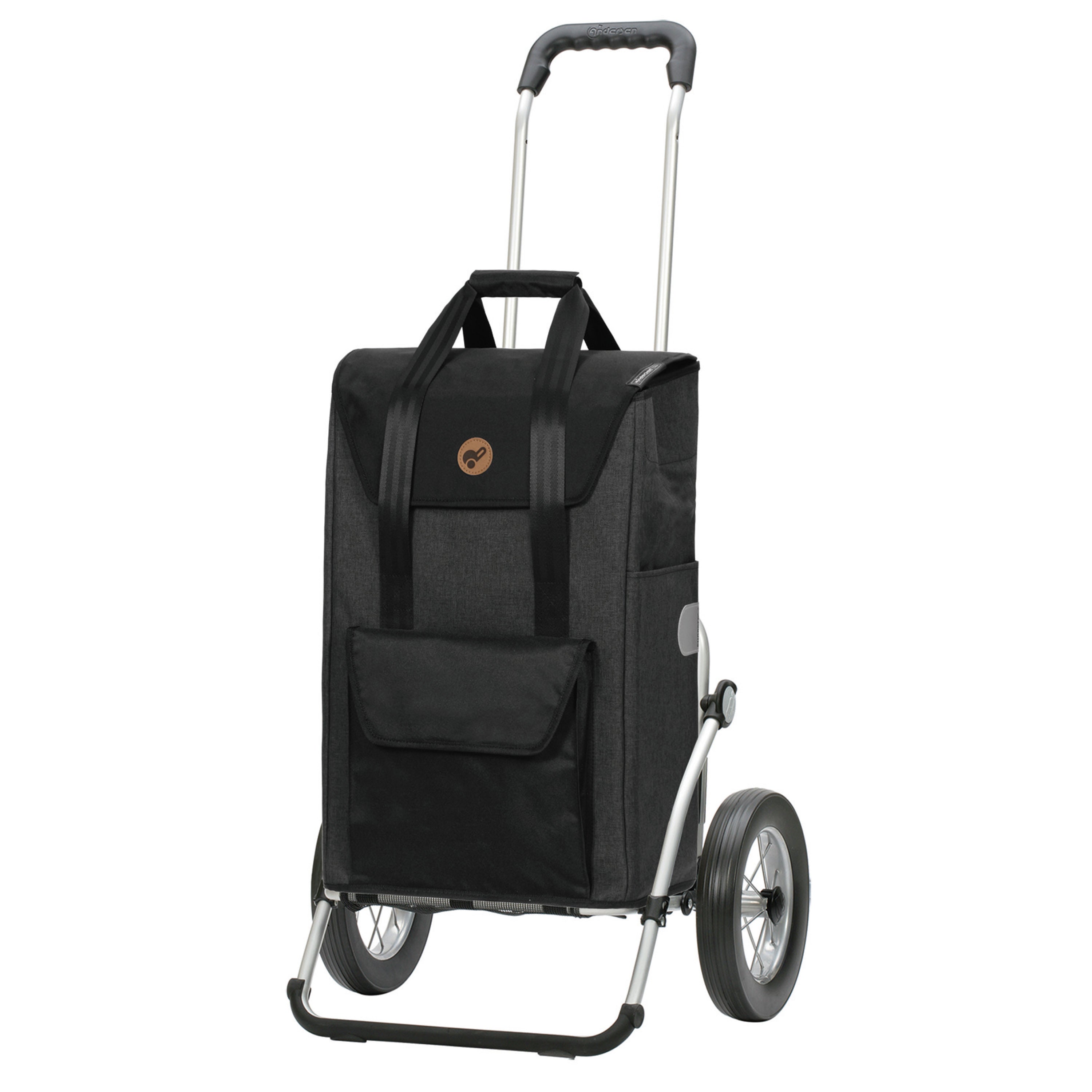 Andersen-Royal Shopper (Metallspeichenrad 25 cm) Senta 2.0 - schwarz-shopping-trolley.ch