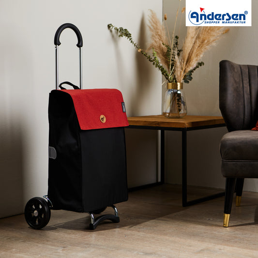 Andersen-Scala Shopper Hera - rot-shopping-trolley.ch
