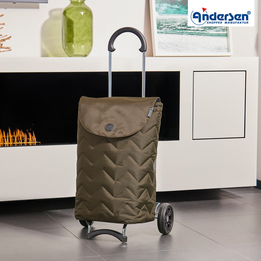 Andersen-Scala Shopper Hilma - Oliv-shopping-trolley.ch