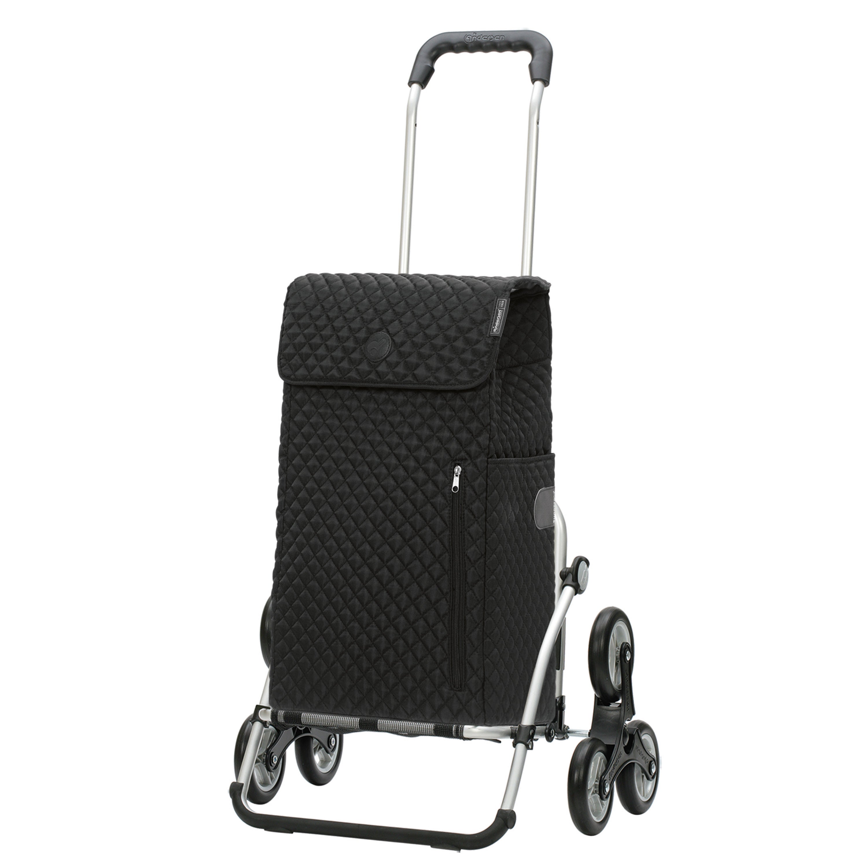 Andersen-Treppensteiger Royal Shopper Lissa - Schwarz-shopping-trolley.ch