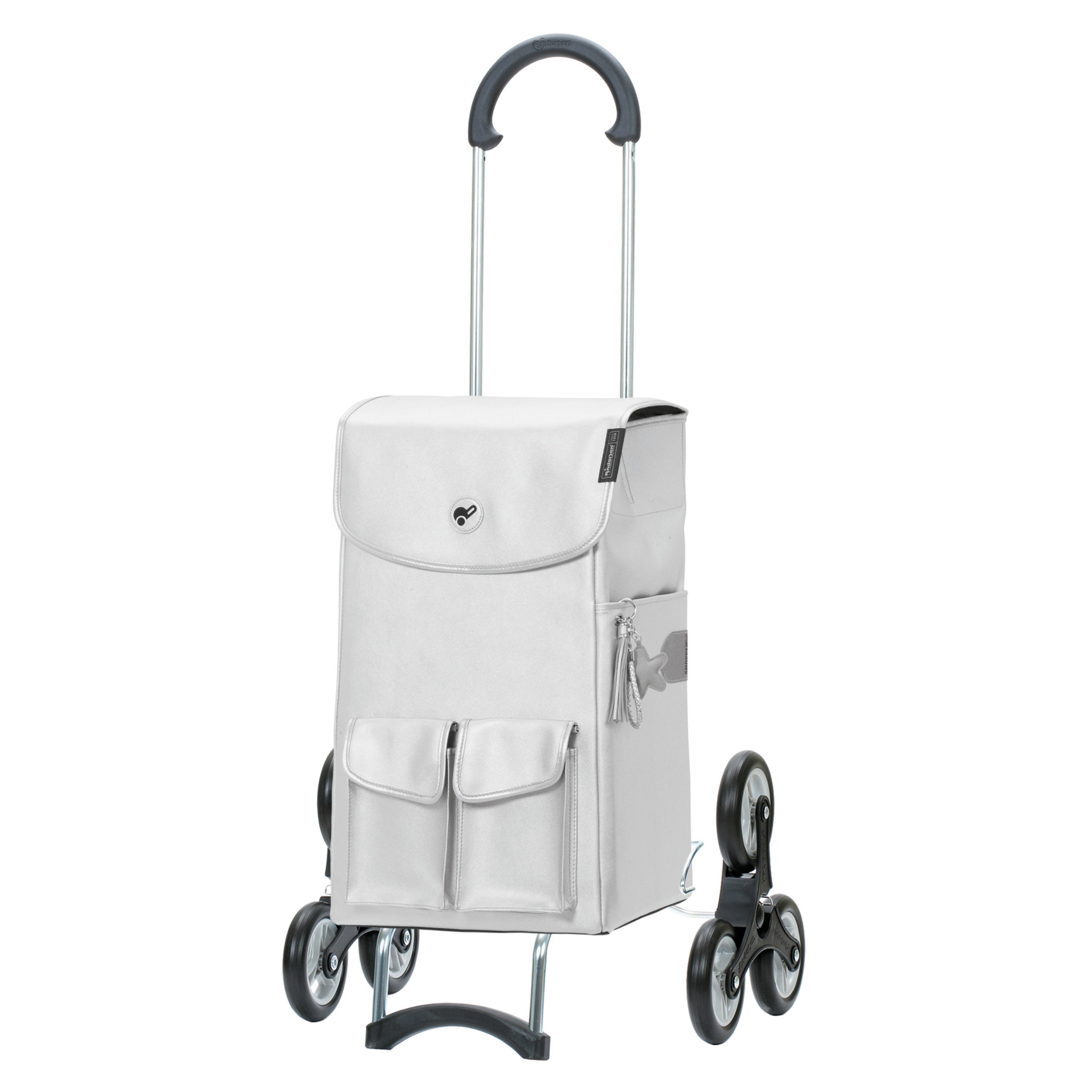 Andersen-Treppensteiger Scala Shopper Abbo - Silber-shopping-trolley.ch