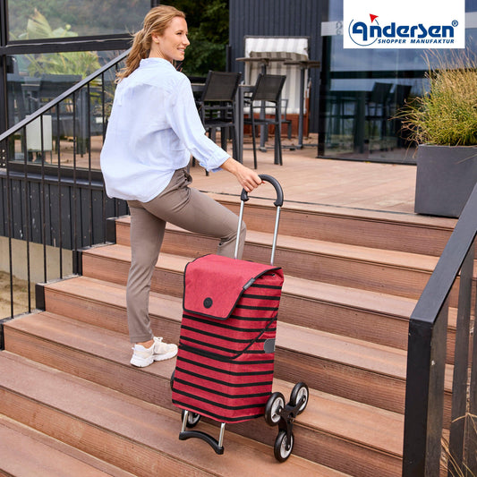 Andersen-Treppensteiger Scala Shopper Jelke - Bordeaux-shopping-trolley.ch
