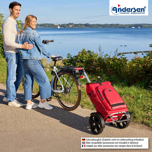 Tura Shopper Hydro 3.0 - Rot - Kugellagerrad 29 cm