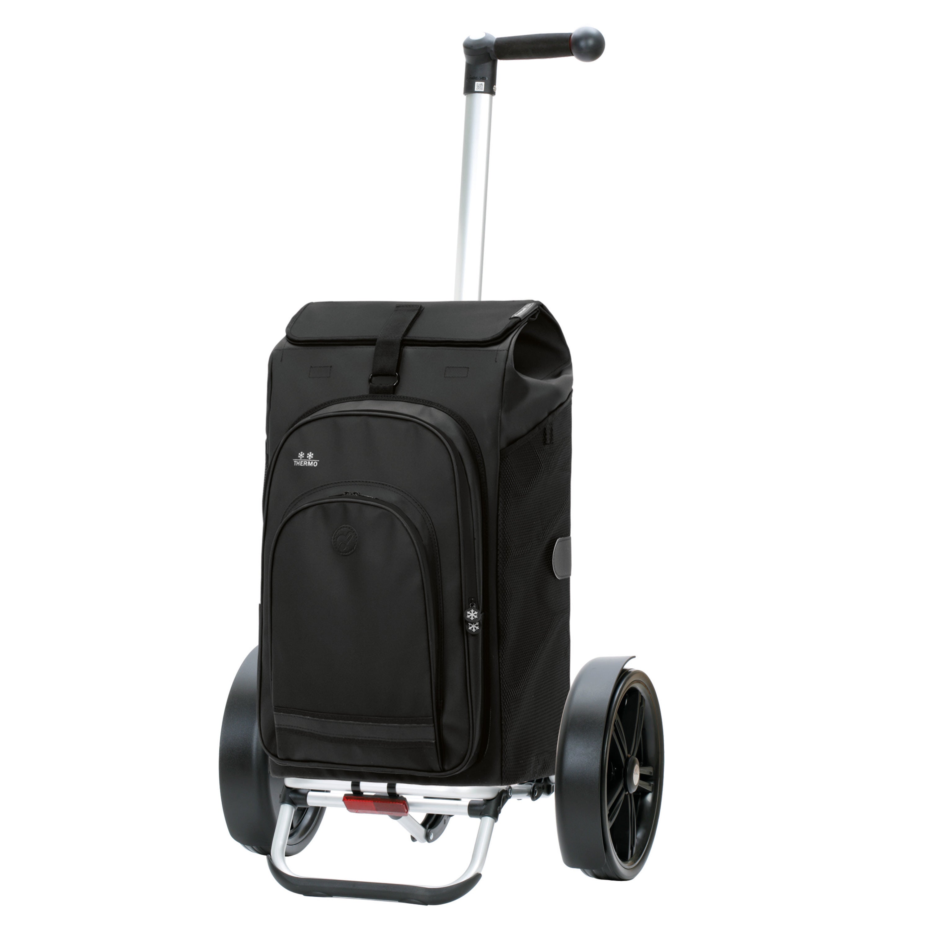 Andersen-Tura Shopper Hydro 3.0 - Schwarz - Kugellagerrad 29 cm-shopping-trolley.ch