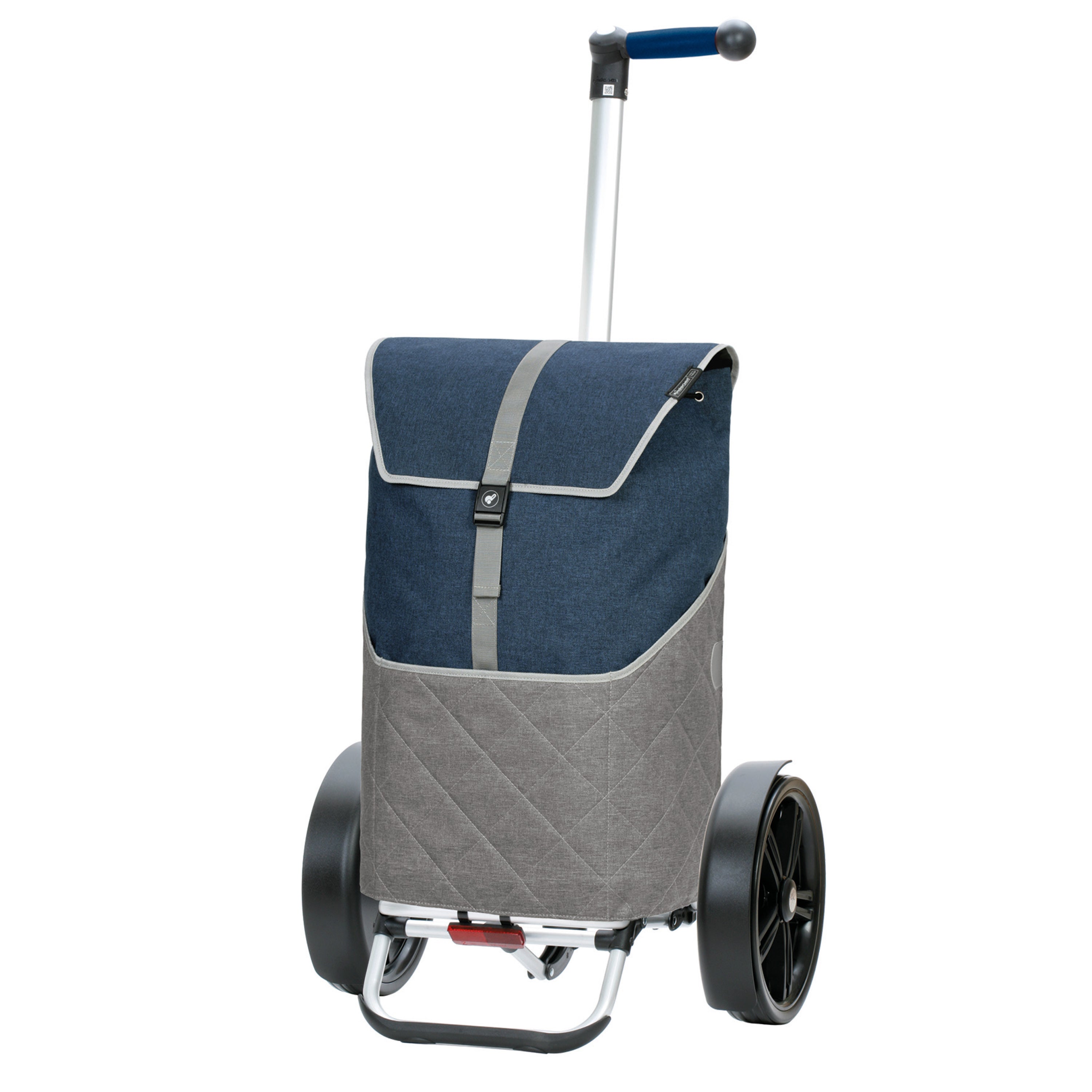Andersen-Tura Shopper (Kugellagerrad 29 cm) Lasse - blau-shopping-trolley.ch