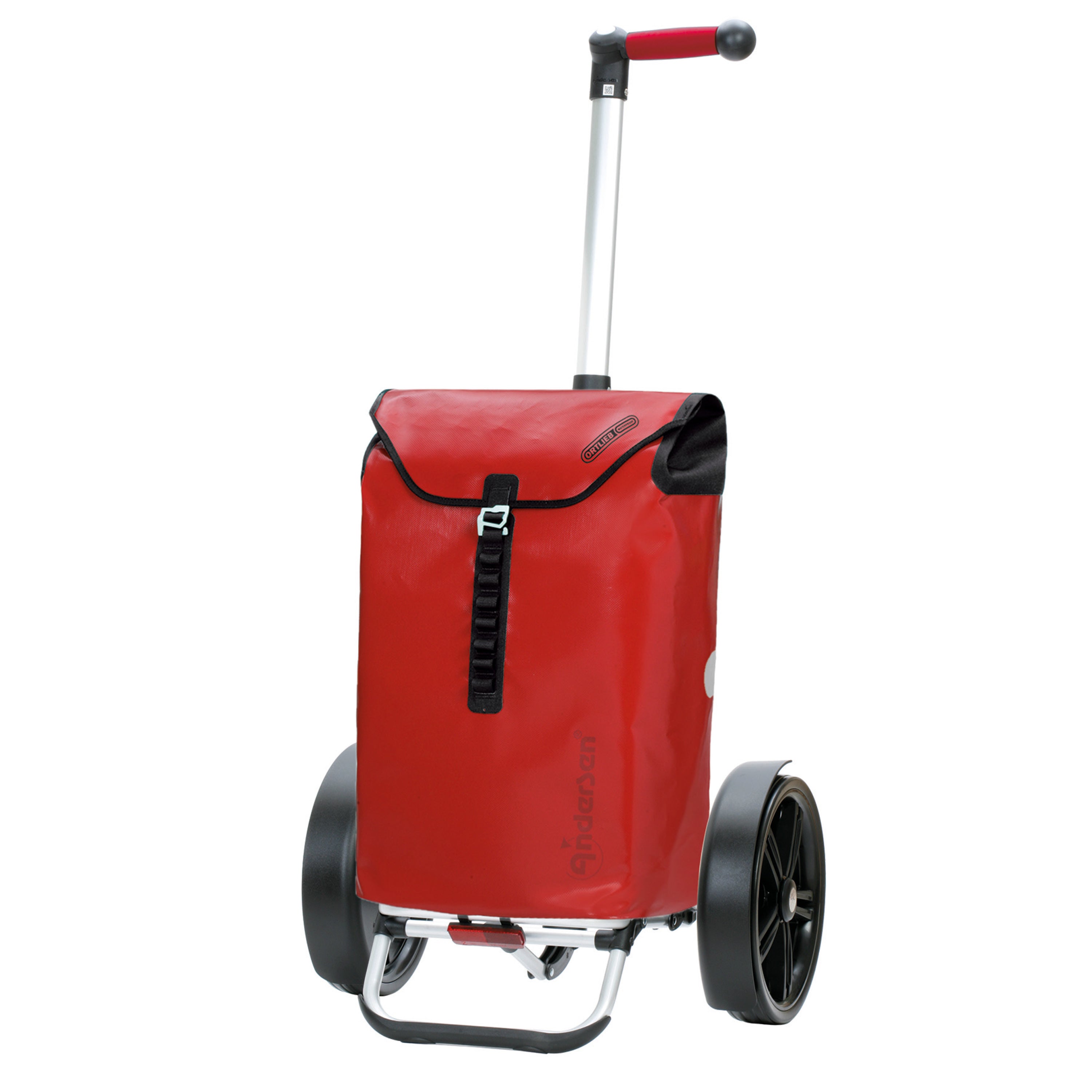 Andersen-Tura Shopper (Kugellagerrad 29 cm) Ortlieb - rot-shopping-trolley.ch