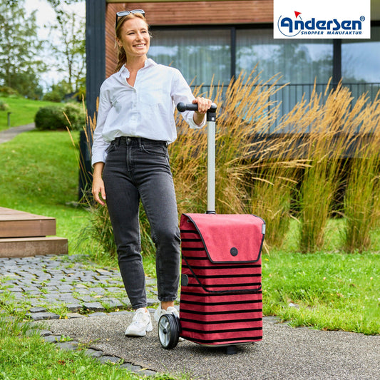 Andersen-Unus Shopper Jelke - Bordeaux-shopping-trolley.ch