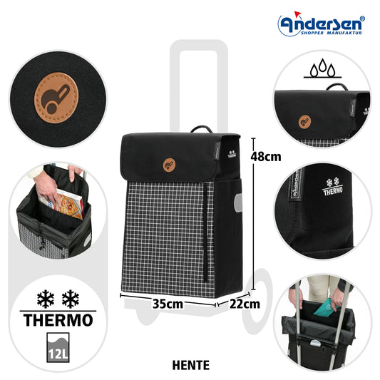 Tasche Hente - Schwarz