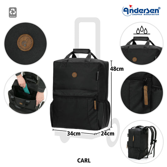 Tasche Carl - Schwarz