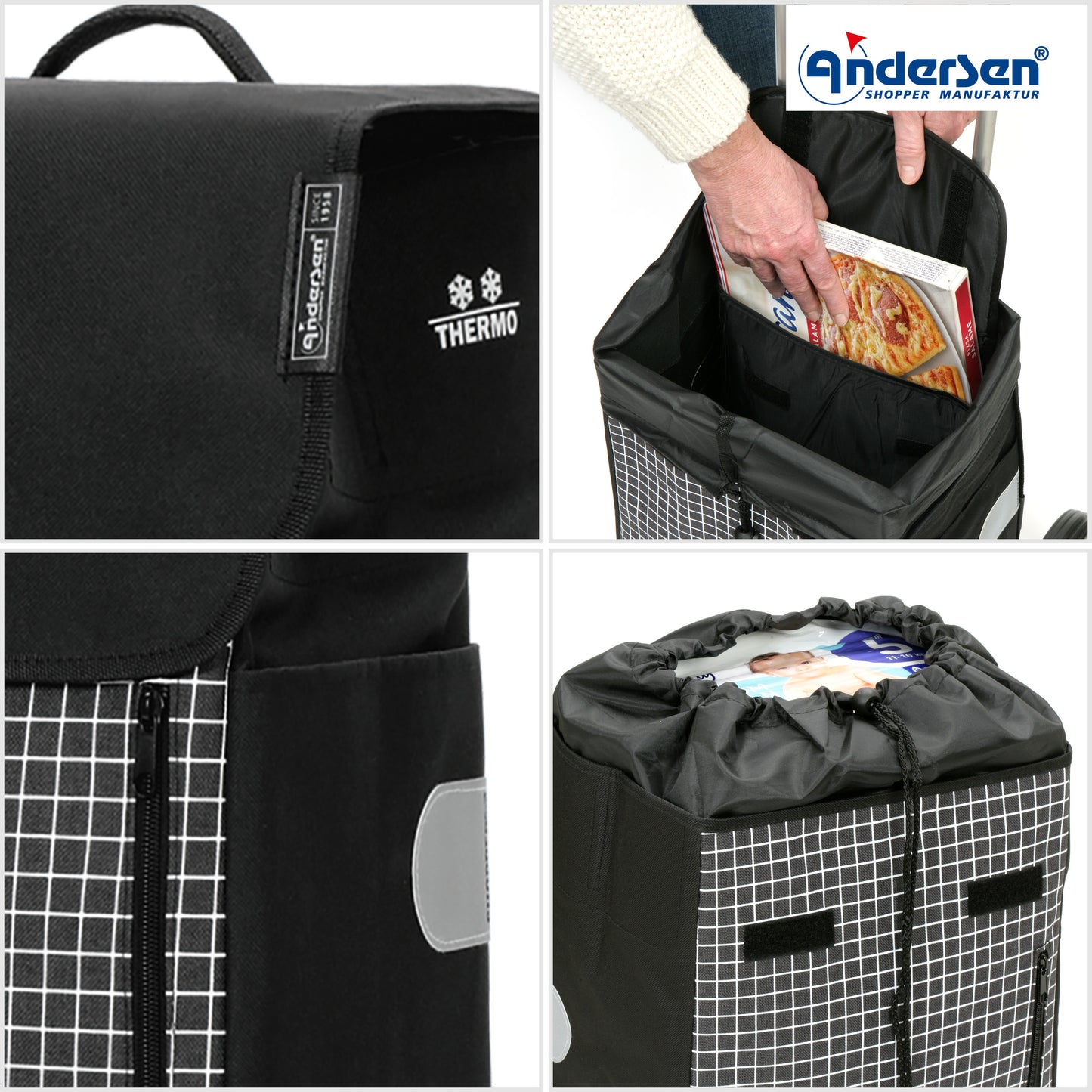 Tasche Hente - Schwarz