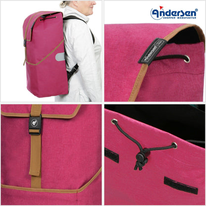 Tasche Auke - Rubin
