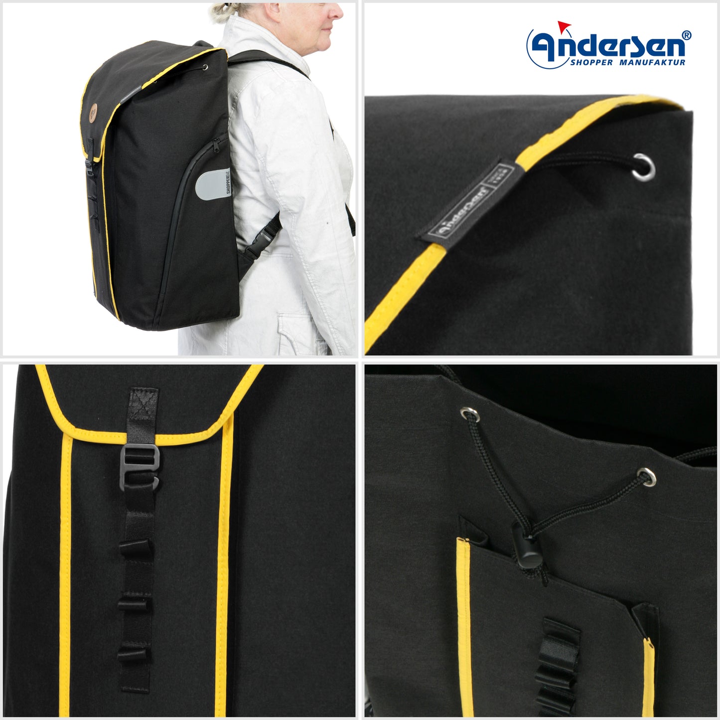 Tasche Bahne - Gelb