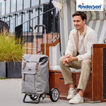 Andersen-Alu Star Shopper Basil City - Grau-shopping-trolley.ch