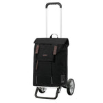 Andersen-Alu Star Shopper Basil City - Schwarz-shopping-trolley.ch