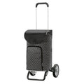 Chariot de courses Alu Star Famke - Noir