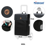 Andersen-Alu Star Shopper Hera - Schwarz-shopping-trolley.ch