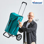 Andersen-Alu Star Shopper Oli.P 3.0 - Petrol-shopping-trolley.ch