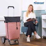 Alu Star Shopper Silja - terra pink