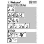 Fahrgestell Tura Shopper (Luft-Kugellagerrad 29 cm)