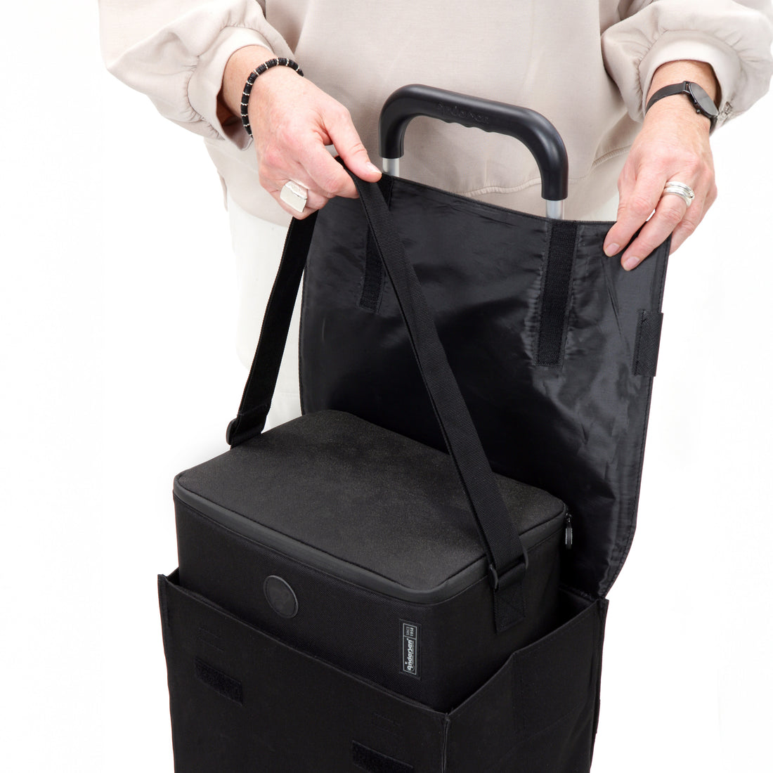 Andersen-FreshGo Multi 12 Bag - Schwarz-shopping-trolley.ch