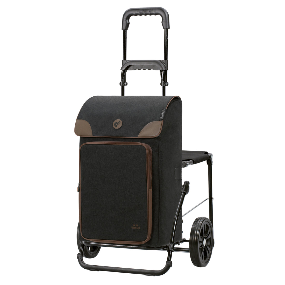 Andersen-Komfort Shopper Holk - Schwarz-shopping-trolley.ch