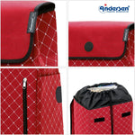 Andersen-Komfort Shopper Sofia - Rot-shopping-trolley.ch