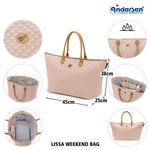 Lissa Weekend Bag - Sand