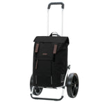 Andersen-Royal Shopper Basil City - Schwarz - Kugellagerrad 29 cm-shopping-trolley.ch