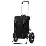 Andersen-Royal Shopper Basil City - Schwarz - Luft-Kugellagerrad 29 cm-shopping-trolley.ch