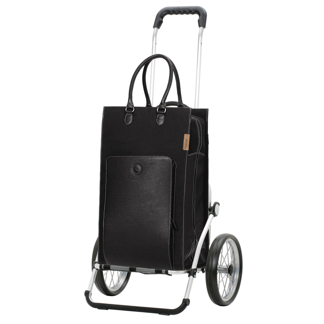 Andersen-Royal Shopper (Metallspeichenrad 25 cm) Charu - schwarz-shopping-trolley.ch