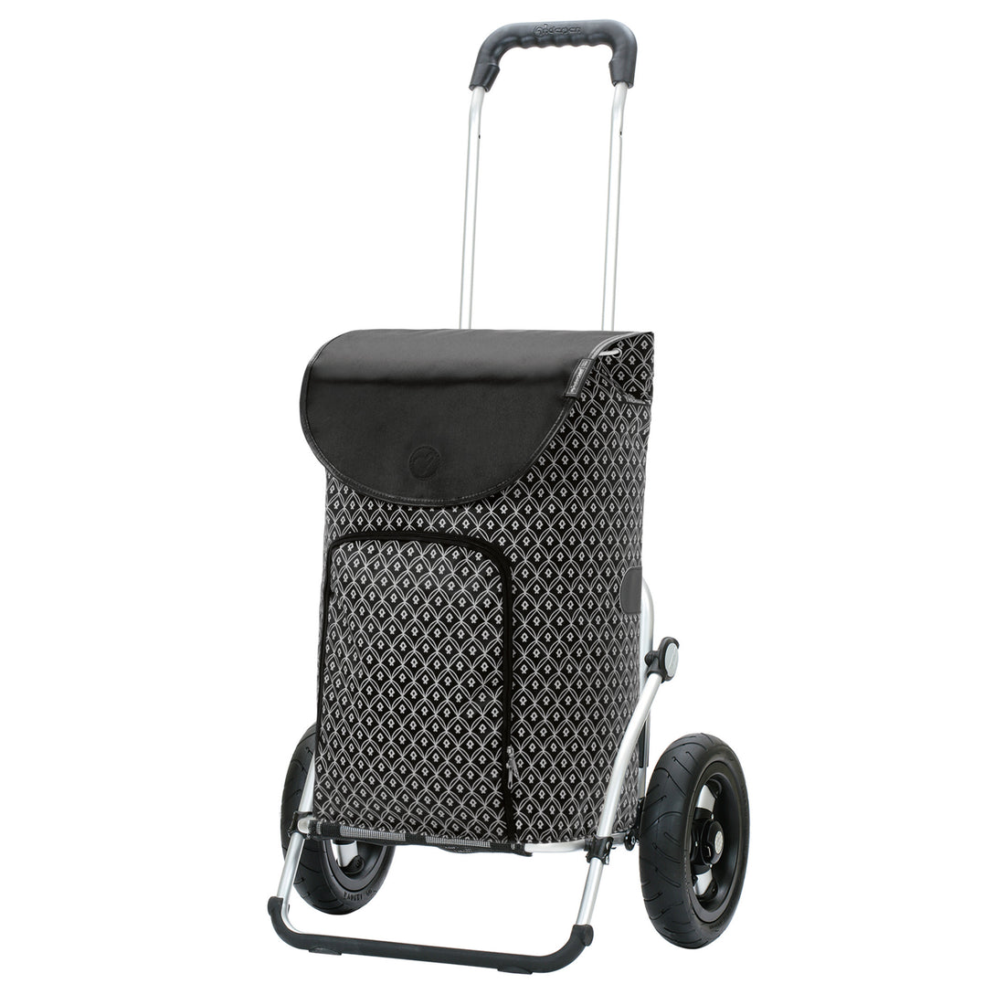 Andersen-Royal Shopper Famke - Schwarz - Luft-Kugellagerrad 25 cm-shopping-trolley.ch