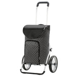 Andersen-Royal Shopper Famke - Schwarz - Metallspeichenrad 25 cm-shopping-trolley.ch