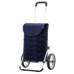 Andersen-Royal Shopper Hilma - Blau - Metallspeichenrad 25 cm-shopping-trolley.ch