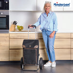 Andersen-Royal Shopper Holk - Schwarz - Kugellagerrad 29 cm-shopping-trolley.ch