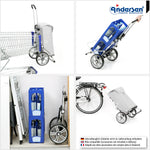 Andersen-Royal Shopper Hydro 3.0 - Oliv - Kugellagerrad 25 cm-shopping-trolley.ch