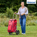 Andersen-Royal Shopper Hydro 3.0 - Rot - Leichtlaufrad 25 cm-shopping-trolley.ch