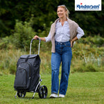 Andersen-Royal Shopper Hydro 3.0 - Schwarz - Leichtlaufrad 25 cm-shopping-trolley.ch