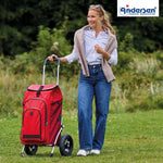 Andersen-Royal Shopper Hydro 3.0 - Rot - Luft-Kugellagerrad 25 cm-shopping-trolley.ch
