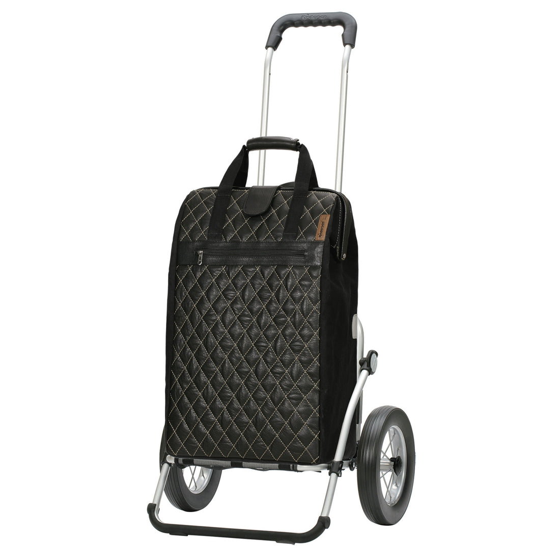 Andersen-Royal Shopper (Metallspeichenrad 25 cm) Inra - schwarz-shopping-trolley.ch