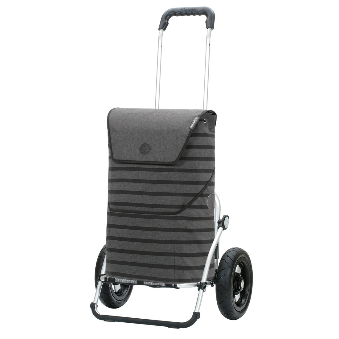 Andersen-Royal Shopper Jelke - Anthrazit - Luft-Kugellagerrad 25 cm-shopping-trolley.ch