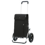 Andersen-Royal Shopper Lissa - Schwarz - Luft-Kugellagerrad 25 cm-shopping-trolley.ch