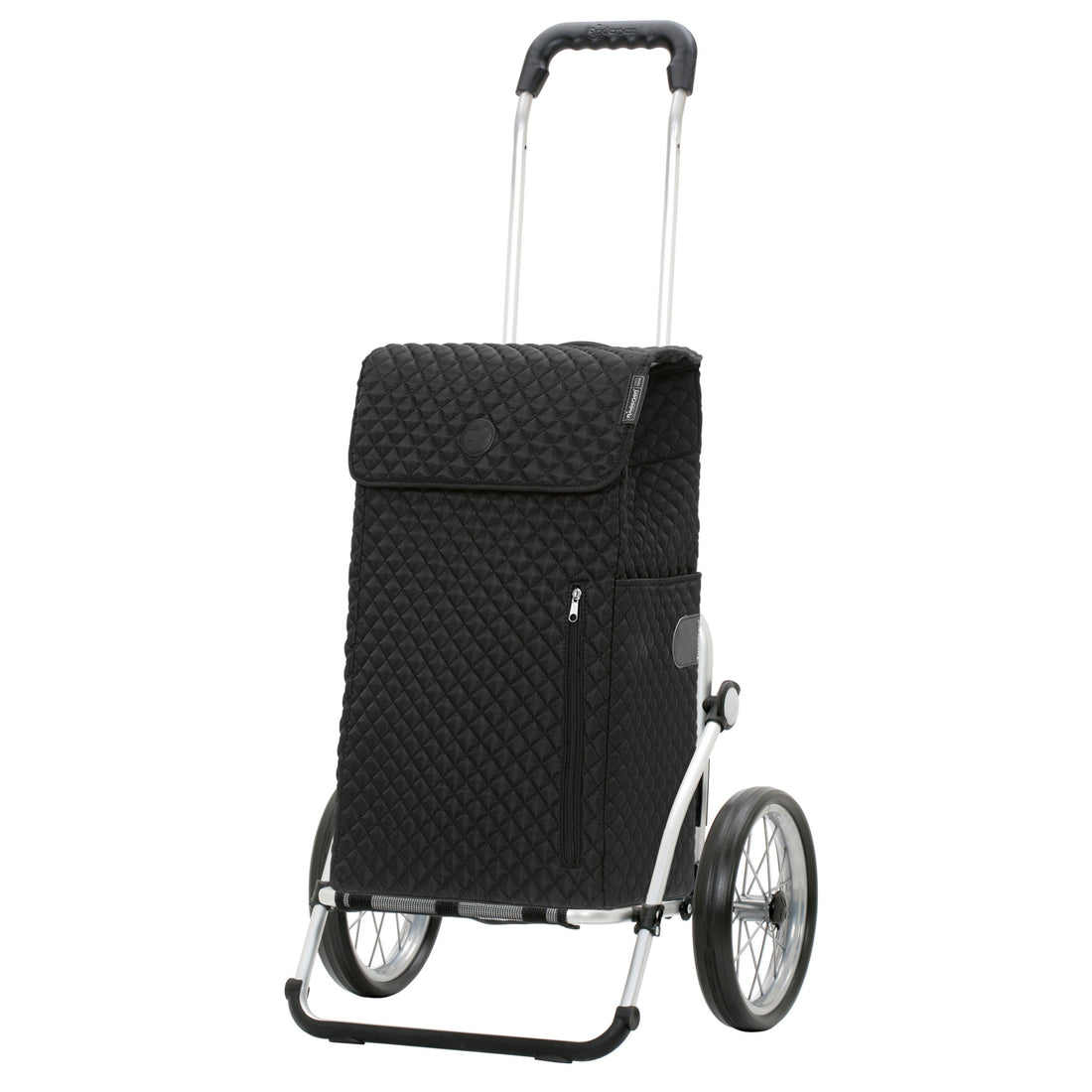 Andersen-Royal Shopper Lissa - Schwarz - Metallspeichenrad 25 cm-shopping-trolley.ch