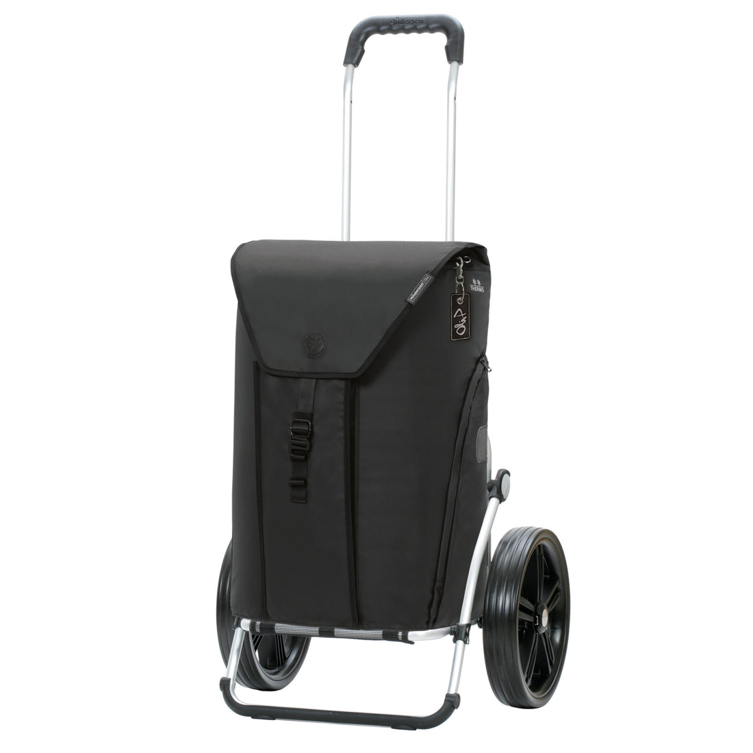 Andersen-Royal Shopper Oli.P 3.0 - Schwarz - Kugellagerrad 29 cm-shopping-trolley.ch