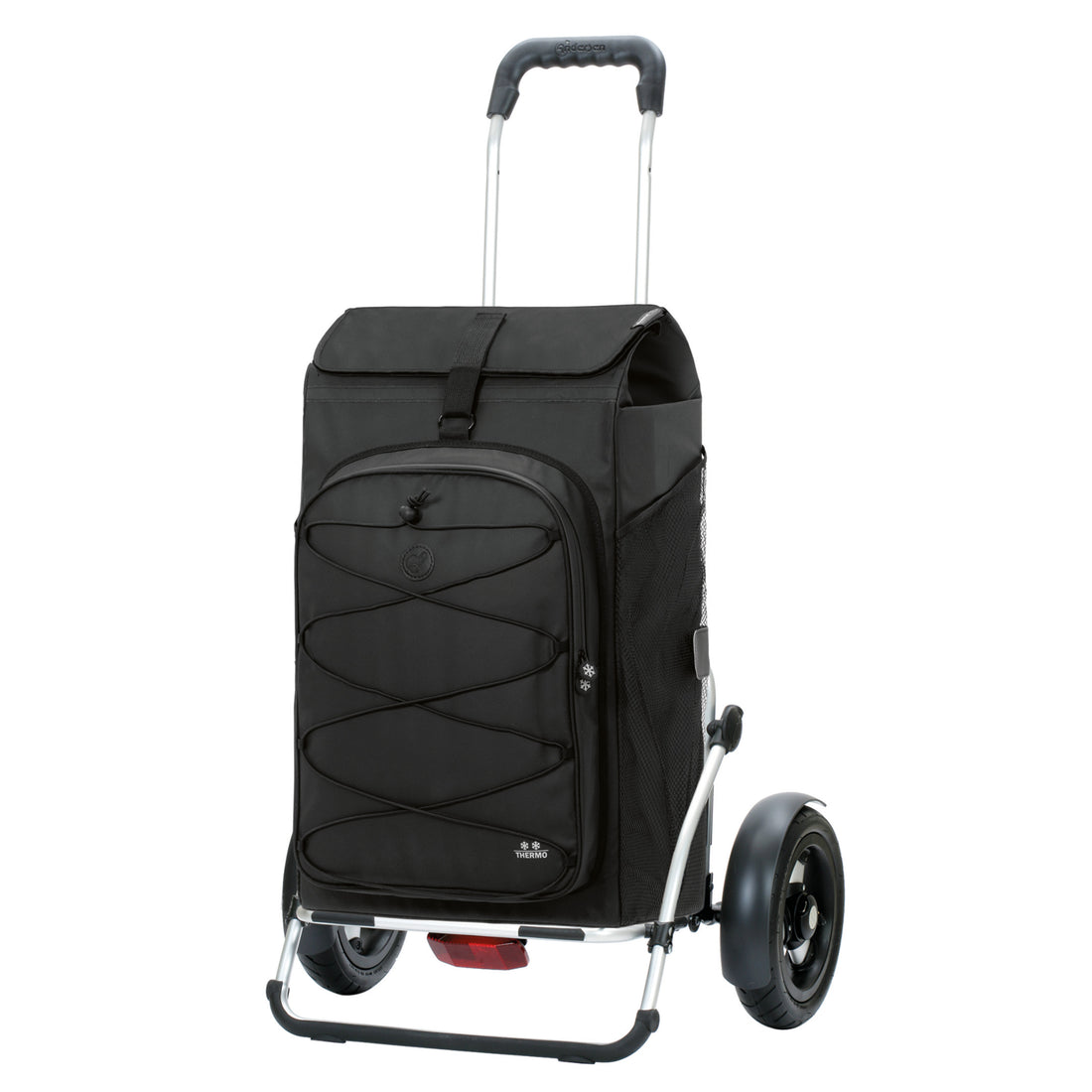 Andersen-Royal Shopper Plus Fado 3.0 - Schwarz - Luft-Kugellagerrad 25 cm-shopping-trolley.ch