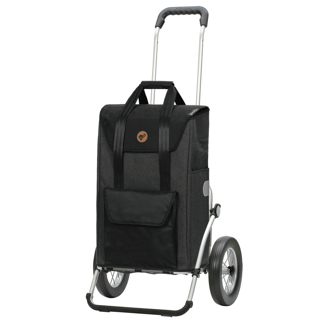 Andersen-Royal Shopper (Metallspeichenrad 25 cm) Senta 2.0 - schwarz-shopping-trolley.ch