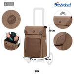 Andersen-Scala Shopper Elik - braun-shopping-trolley.ch