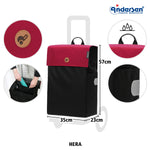 Andersen-Scala Shopper Hera - rot-shopping-trolley.ch