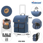 Andersen-Scala Shopper Ipek Mini - Blau-shopping-trolley.ch