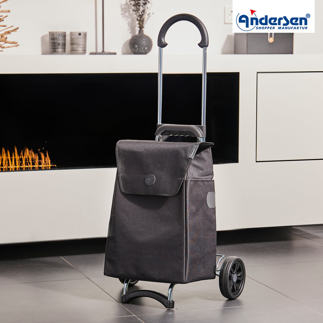 Andersen-Scala Shopper Jano - Schwarz-shopping-trolley.ch